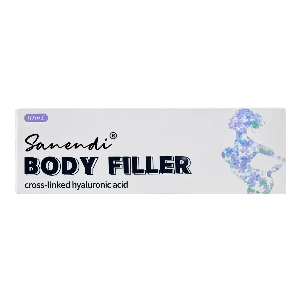 SANENDI BODY FILLER Relleno Corporal con Ácido Hialurónico (AH), Volumen y Contorno no Invasivo, Reafirmación y Modelado Corporal Profesional